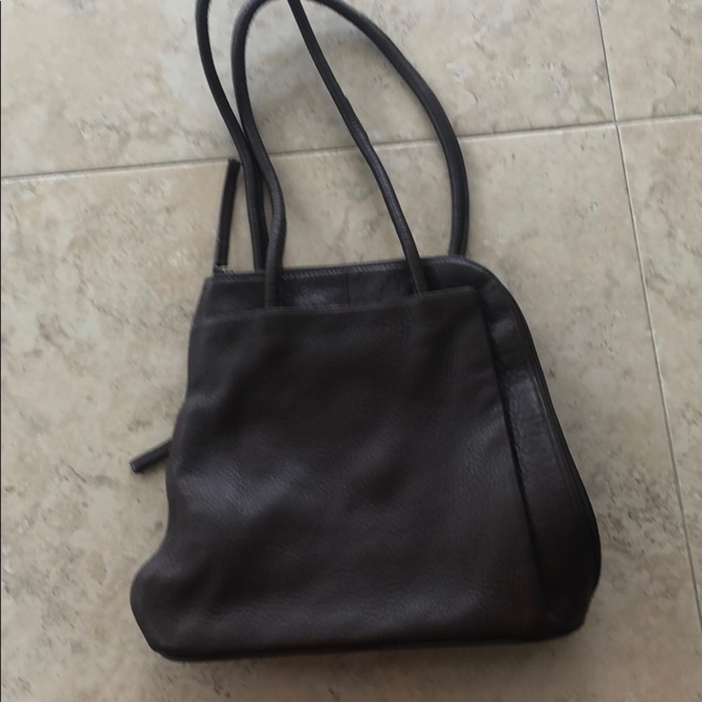 Clark’s brown leather purse